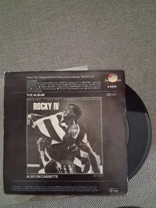 Lote 4 singles Rocky III, Rocky IV banda sonora 7"