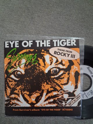 Lote 4 singles Rocky III, Rocky IV banda sonora 7"
