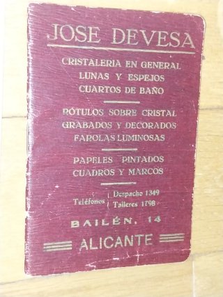 Carnet ALICANTE MILITAR ALFEREZ FOTOS Hercules