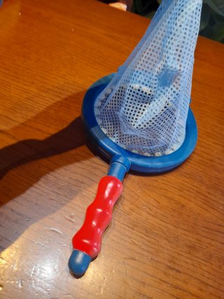 Set bagnetto: retino squalo e bambolotto