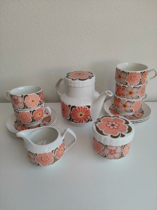 🇪🇸Juego café Pontesa Modelo Fantasía  vintage