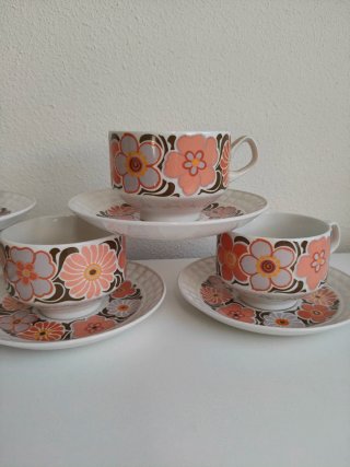 🇪🇸Juego café Pontesa Modelo Fantasía  vintage