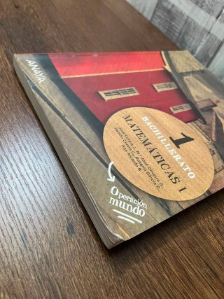 Matemáticas I 1 Bachillerato Anaya ISBN 9788441311