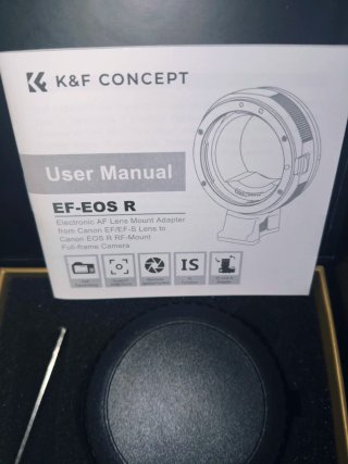 Adaptador K&F Concept EF-EOS R II AF