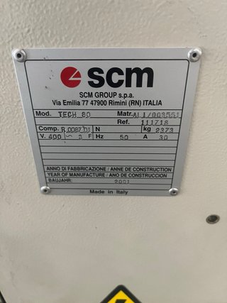 Máquina CNC SCM Tech 80