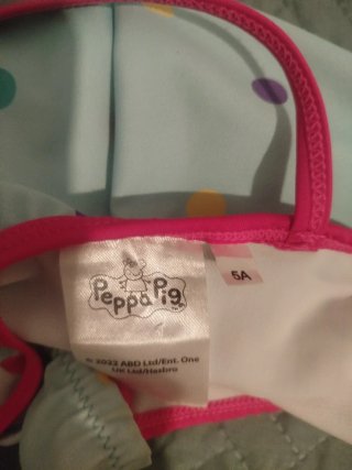 Bañador Peppa Pig Talla 5