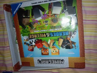 Minecraft juego de mesa. Héroes y villanos