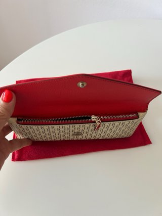 Cartera Carolina Herrera Roja y Multicolor