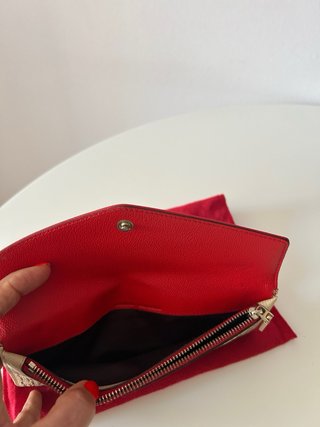 Cartera Carolina Herrera Roja y Multicolor