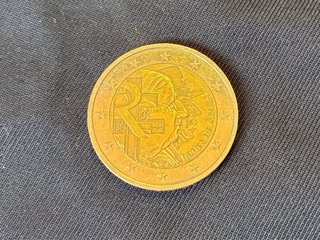 Moeda 2 Euros Comemorativa França 2020