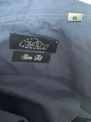 Camicia uomo blu