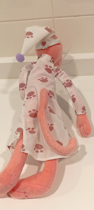 Peluche Pantera Rosa Pijama Vela Original
