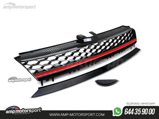 PARRILLA DELANTERA LOOK GTI PARA VOLKSWAGEN GOLF 7 2017-2019