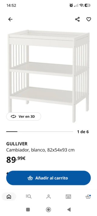 Cambiador Ikea