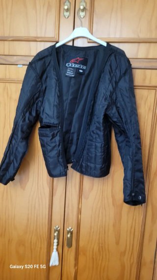 Chaqueta Moto Alpinestars Negra