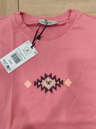 Camiseta mujer manga corta Silbon
