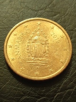 Moneda San Marino 2019 50 Céntimos