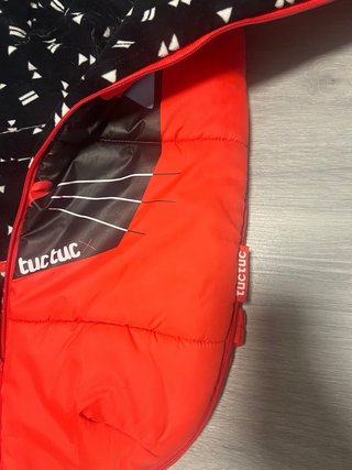 Saco invierno universal  TUCTUC color rojo