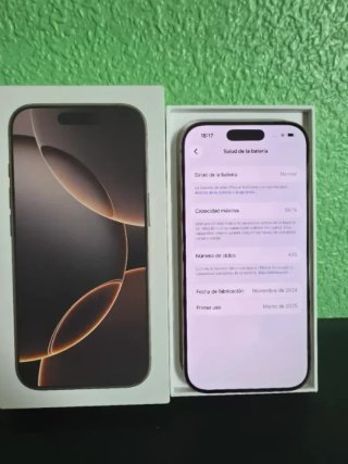 iPhone 16 Pro 256GB Desierto Titanio
