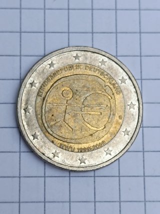 Moneda 2€ "10 Años del Euro" (Alemania)
