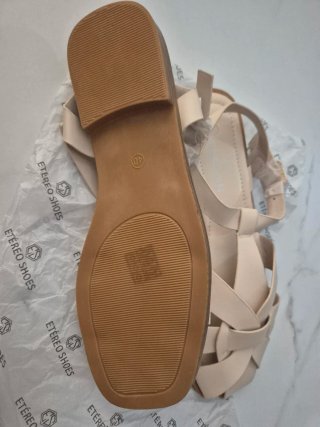 Sandalias Etereo Beige