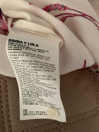 Blusa estampada Bimba y Lola