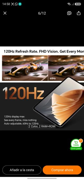 Teclast Tablet 13.4 Negro/Gris