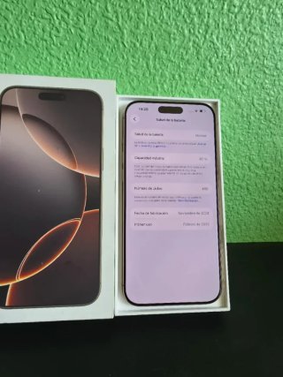 iPhone 16 Pro Max 256GB. Impecable+Factura