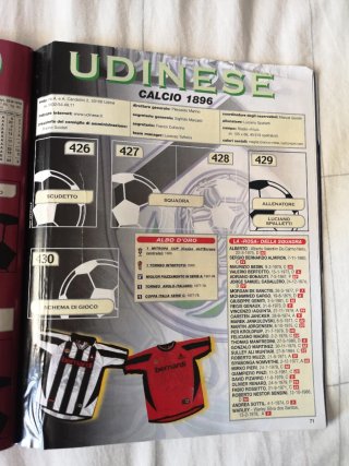 Album figurine Calciatori Panini 2002-2003