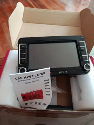 Radio MP5 2 DIN Bluetooth Pantalla 7