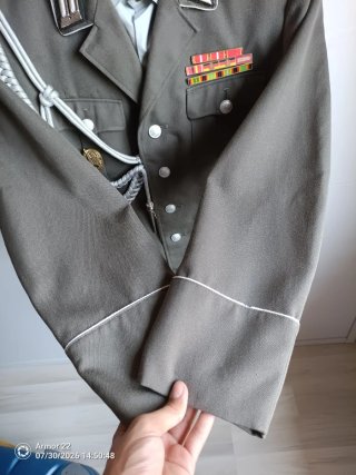 Uniforme militar RDA Aleman