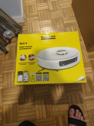 Robot cacuum saugriboter RCV5