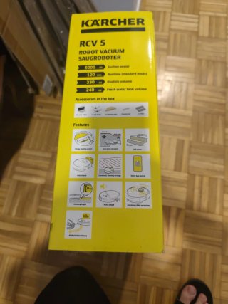Robot cacuum saugriboter RCV5
