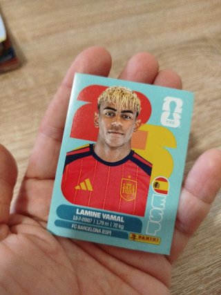 Cromo Lamine Yamal World cup