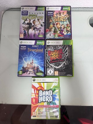 Lote 14 Giochi Xbox 360 Skyrim GTA IV Naruto DBZ