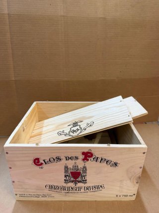 Caja de madera Clos des papes