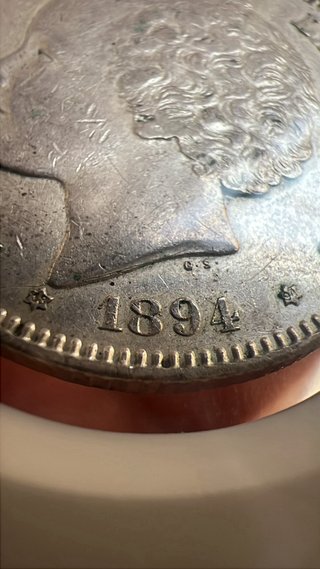 Moneda de Plata 2 Pesetas