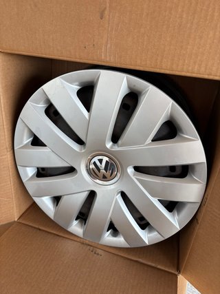 Cerchi Ferro VW Polo con Copricerchi Originali