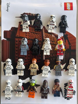 Lote Minifiguras LEGO Star Wars Originales