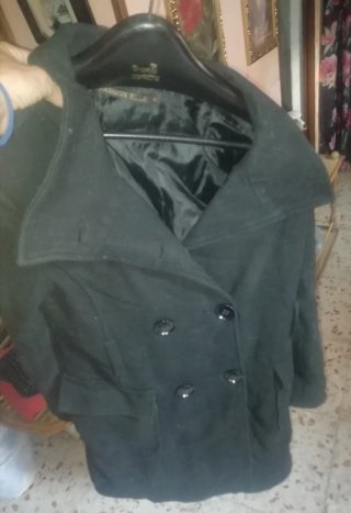 Chaquetón cruzado marca Fashion Elle años 90