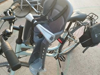 Silla bici para niño