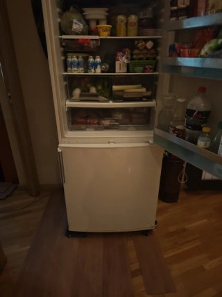 Frigorífico Siemens para piezas funcionando