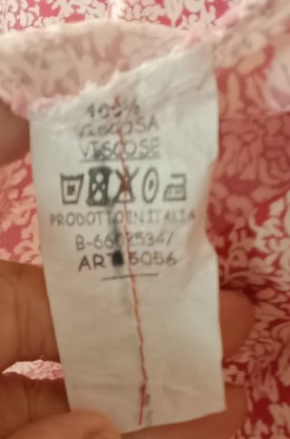 Falda larga estampada
