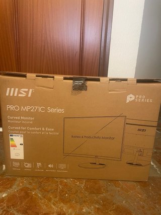 Monitor Curvo MSI 27' 1080p 75Hz