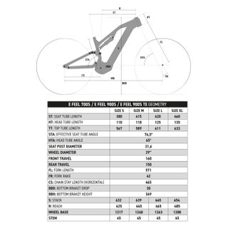 Bicicleta MTB All-Mountain E-Feel 700 S Eléctrica