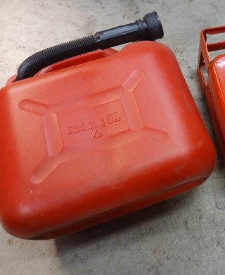 Tanica benzina plastica 10 litri