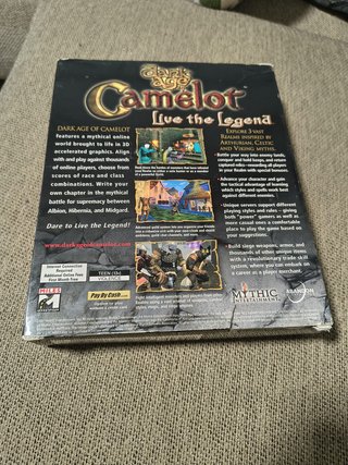 Juego PC Big Box Dark Age of Camelot Completo Con