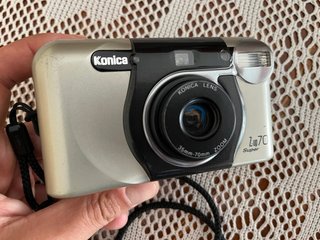 Konica Z-up 70 Super Cámara Compacta-Analógica
