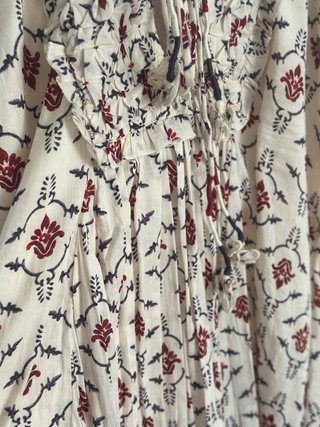 Vestido corto estilo boho