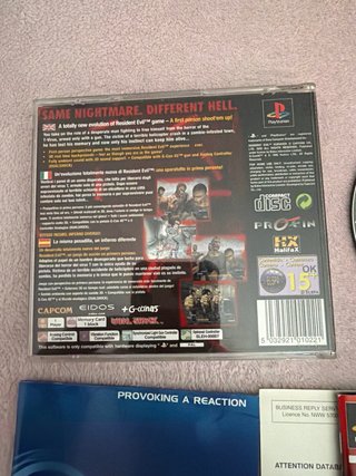 Resident Evil Survivor per PS1 - Spa